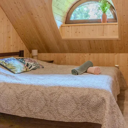 別荘 Kaszubska Nirvana - Caloroczny Dom Na Wylacznosc Z Jacuzzi