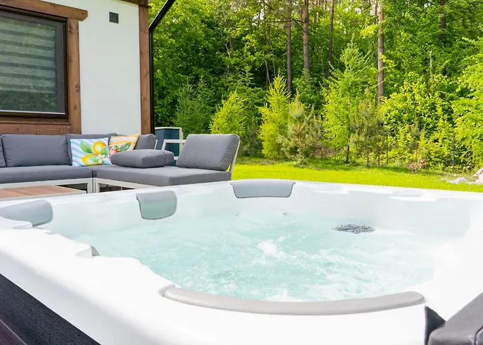 Kaszubska Nirvana - Caloroczny Dom Na Wylacznosc Z Jacuzzi Semesterbostad *