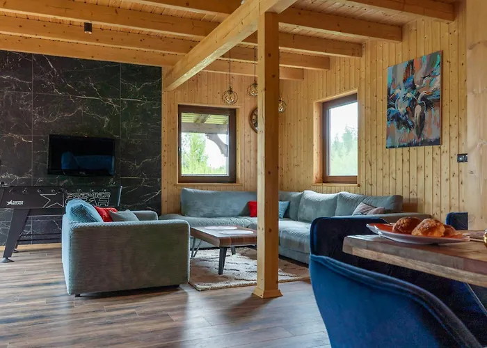 Kaszubska Nirvana - Caloroczny Dom Na Wylacznosc Z Jacuzzi Semesterbostad